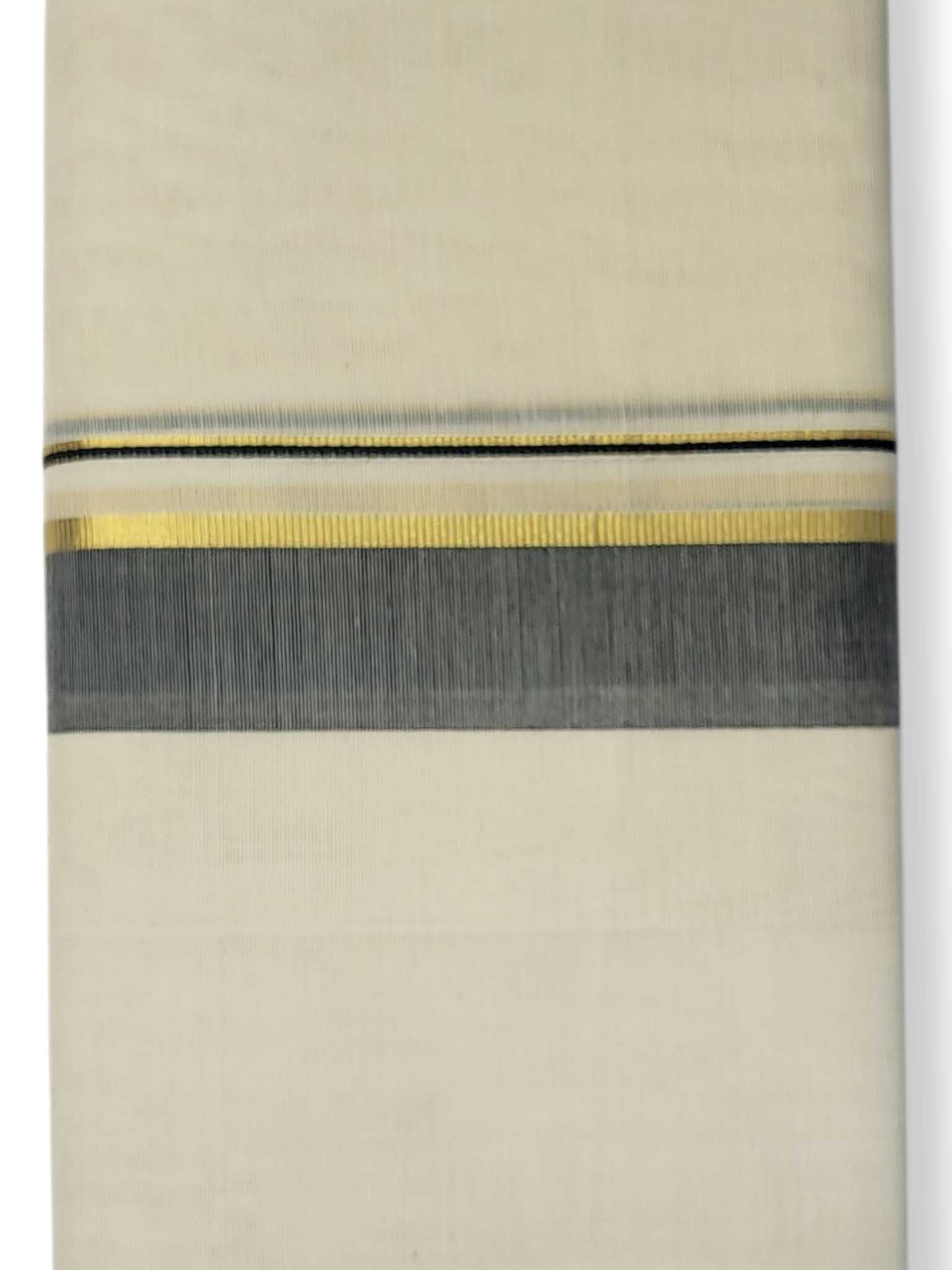Kerala Balaramapuram Pure Cotton Handloom Mundu/Dhoti