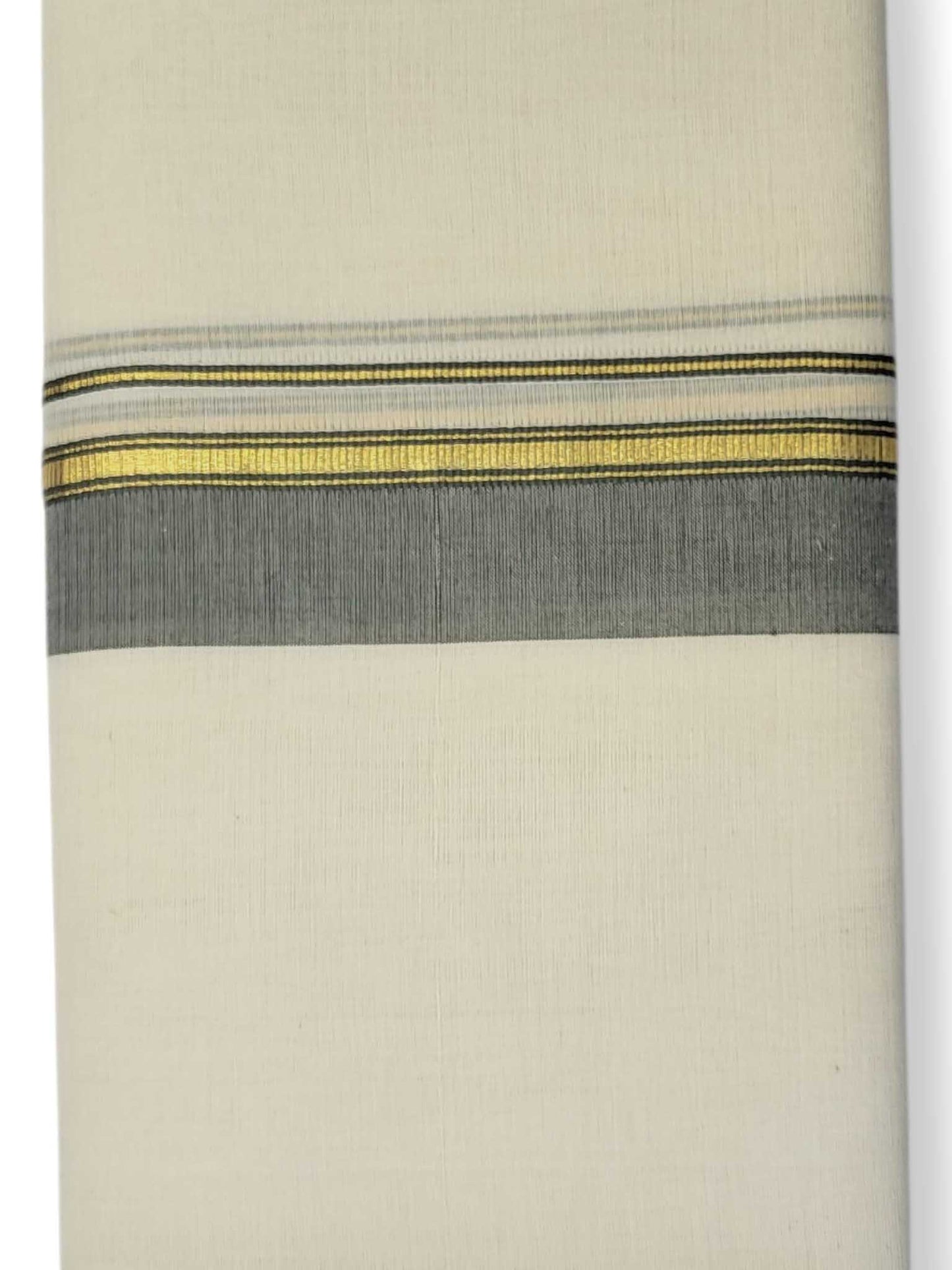 Kerala Balaramapuram Pure Cotton Handloom Mundu/Dhoti