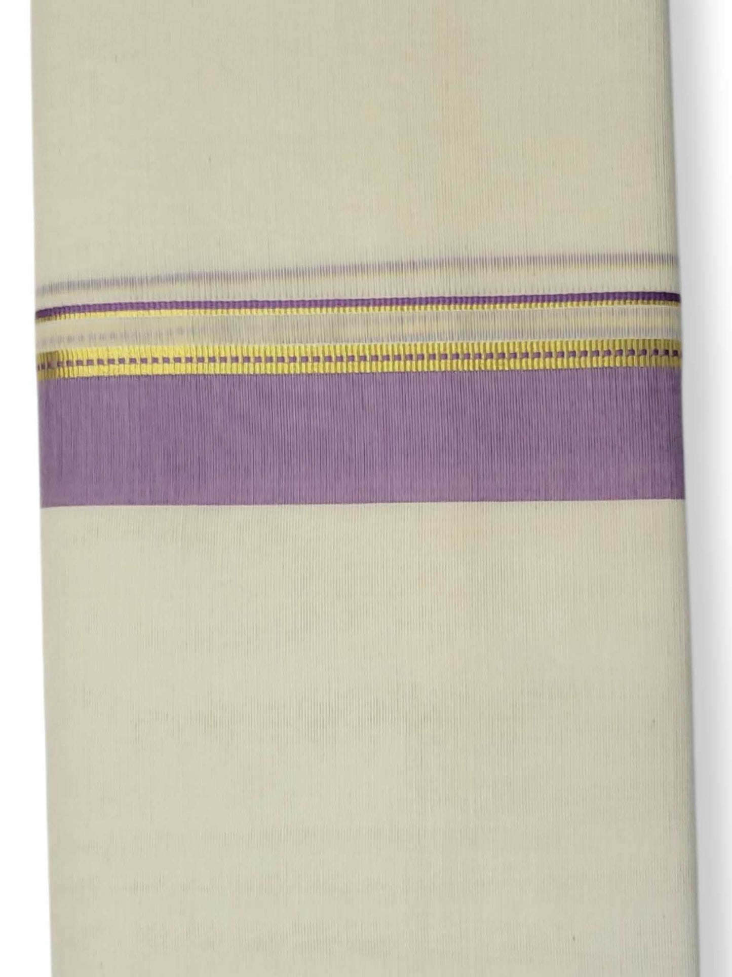 Kerala Balaramapuram Pure Cotton Handloom Mundu/Dhoti