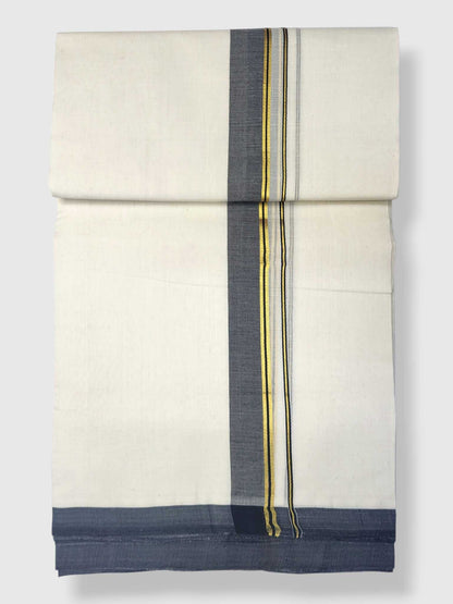 Kerala Balaramapuram Pure Cotton Handloom Mundu/Dhoti