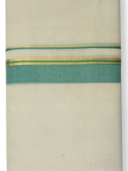 Kerala Balaramapuram Pure Cotton Handloom Mundu/Dhoti