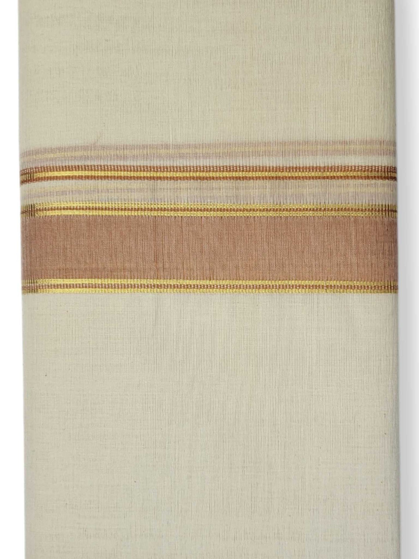 Kerala Balaramapuram Pure Cotton Handloom Mundu/Dhoti