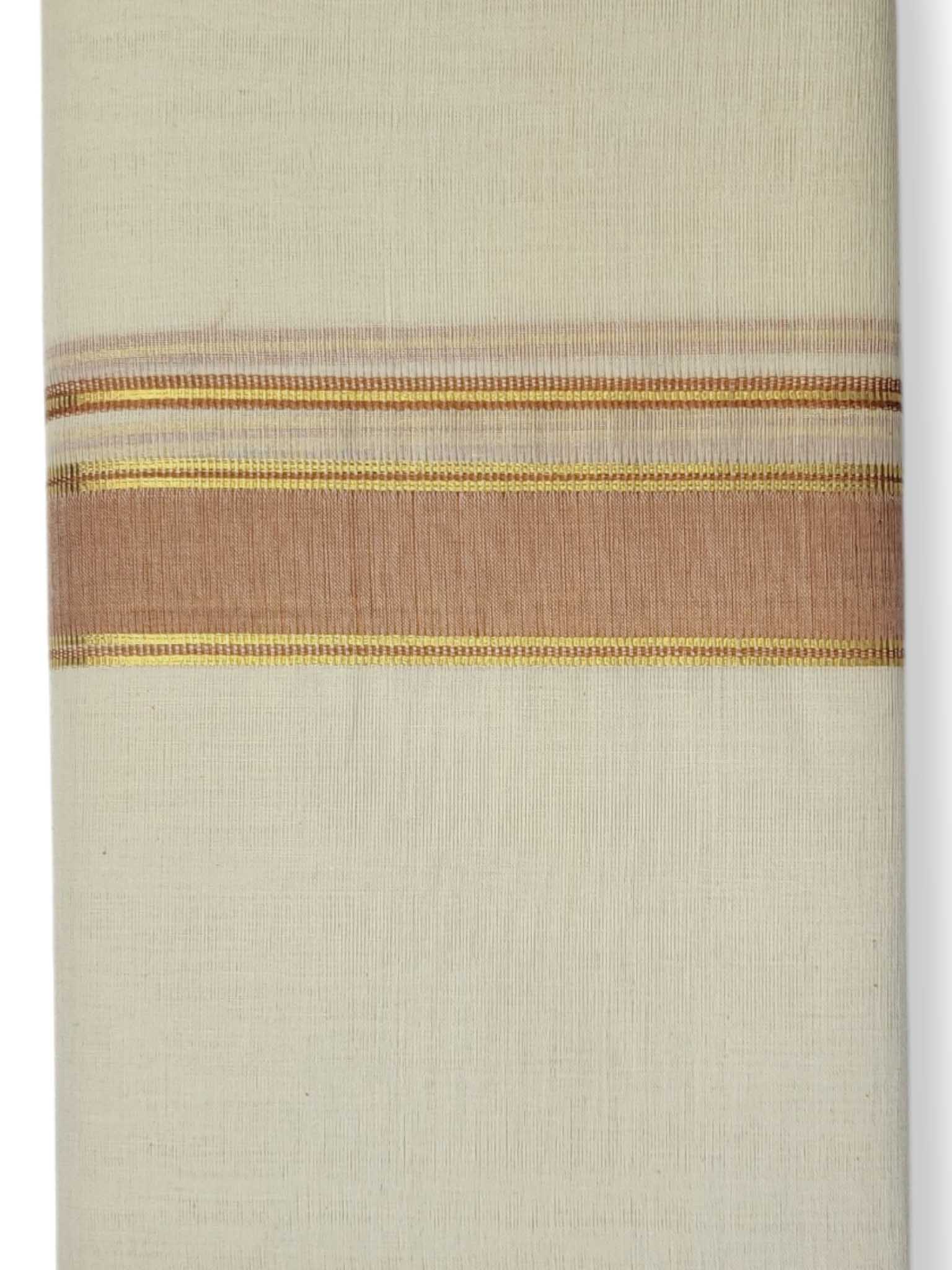 Kerala Balaramapuram Pure Cotton Handloom Mundu/Dhoti