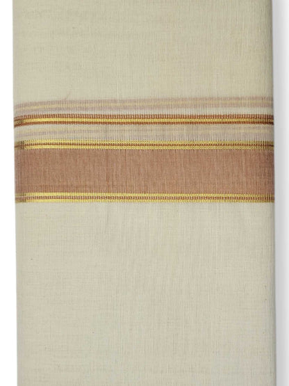 Kerala Balaramapuram Pure Cotton Handloom Mundu/Dhoti