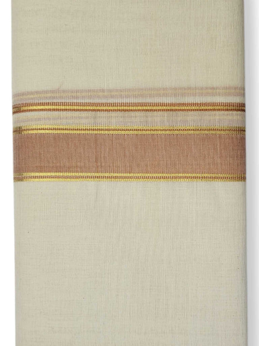 Kerala Balaramapuram Pure Cotton Handloom Mundu/Dhoti