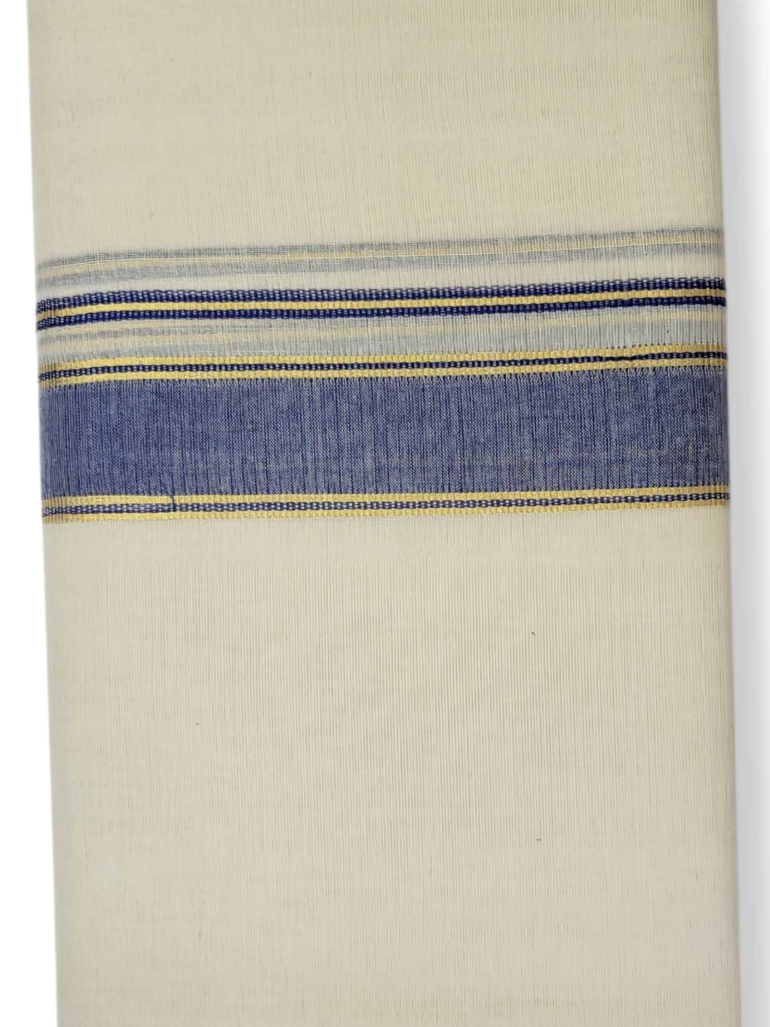 Kerala Balaramapuram Pure Cotton Handloom Mundu/Dhoti