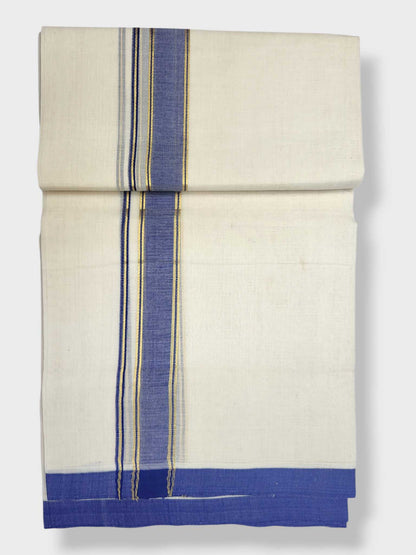 Kerala Balaramapuram Pure Cotton Handloom Mundu/Dhoti