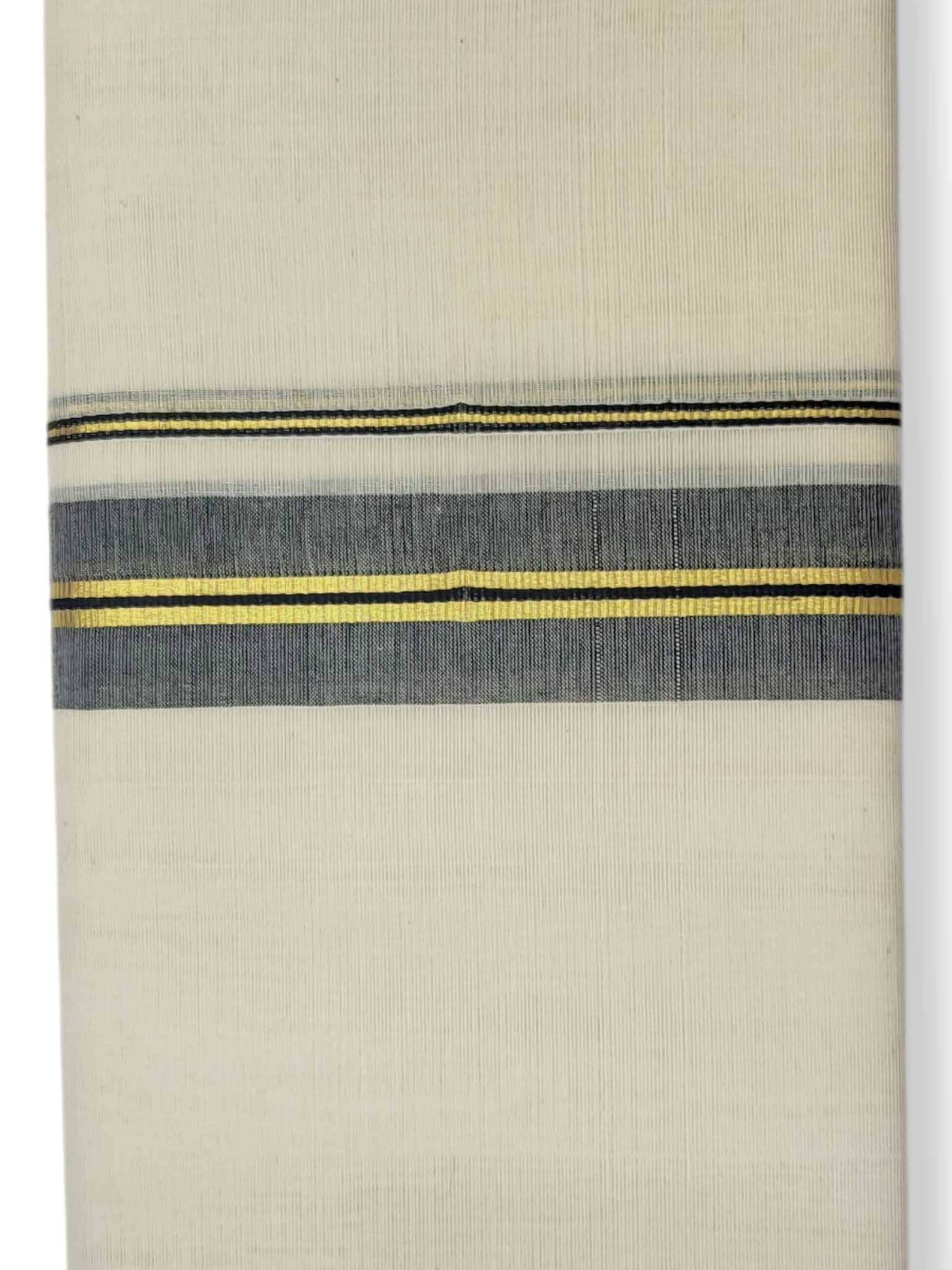 Kerala Balaramapuram Pure Cotton Handloom Mundu/Dhoti