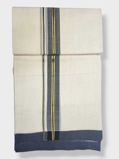 Kerala Balaramapuram Pure Cotton Handloom Mundu/Dhoti