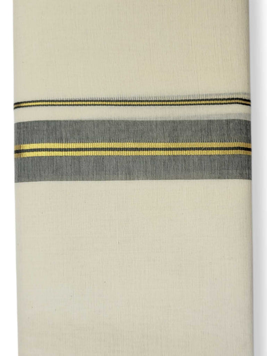 Kerala Balaramapuram Pure Cotton Handloom Mundu/Dhoti