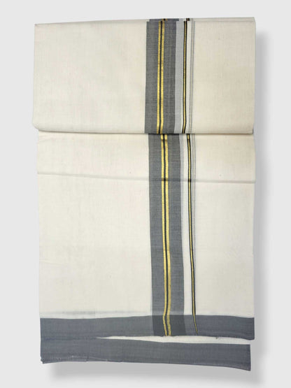 Kerala Balaramapuram Pure Cotton Handloom Mundu/Dhoti