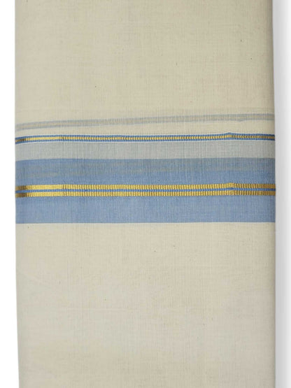 Kerala Balaramapuram Pure Cotton Handloom Mundu/Dhoti