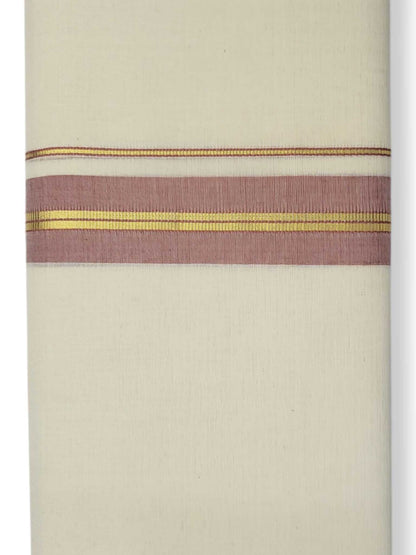 Kerala Balaramapuram Pure Cotton Handloom Mundu/Dhoti