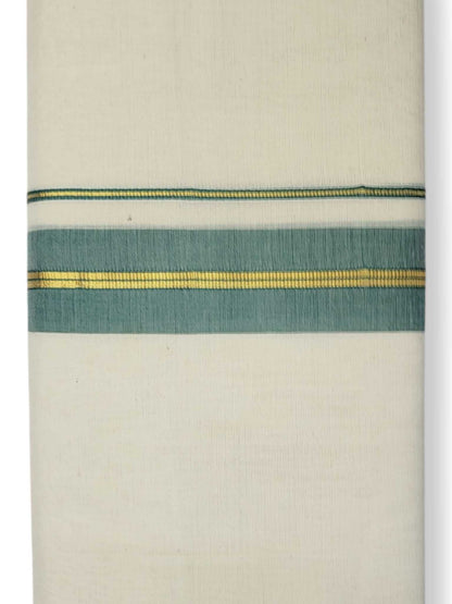 Kerala Balaramapuram Pure Cotton Handloom Mundu/Dhoti