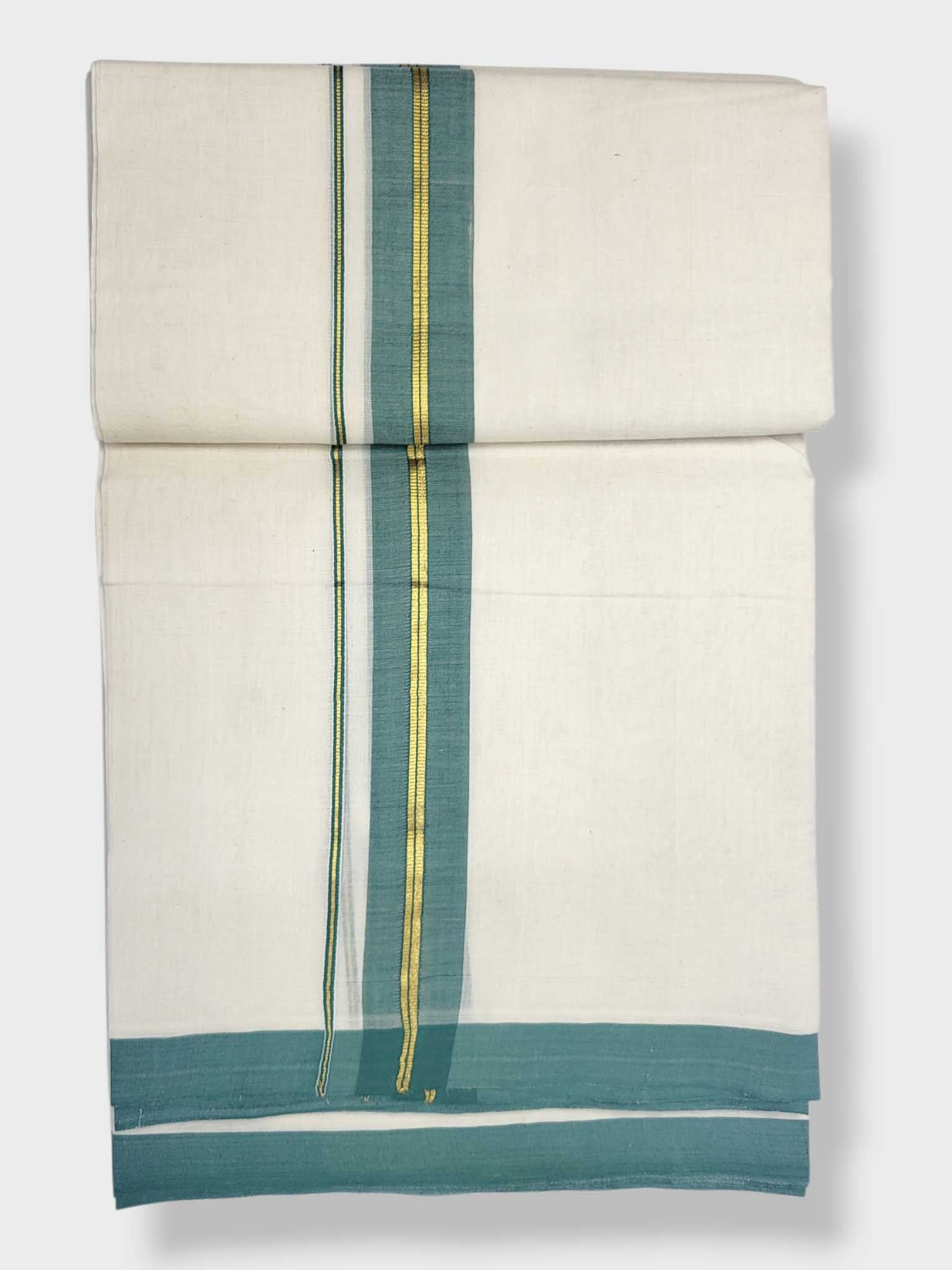 Kerala Balaramapuram Pure Cotton Handloom Mundu/Dhoti