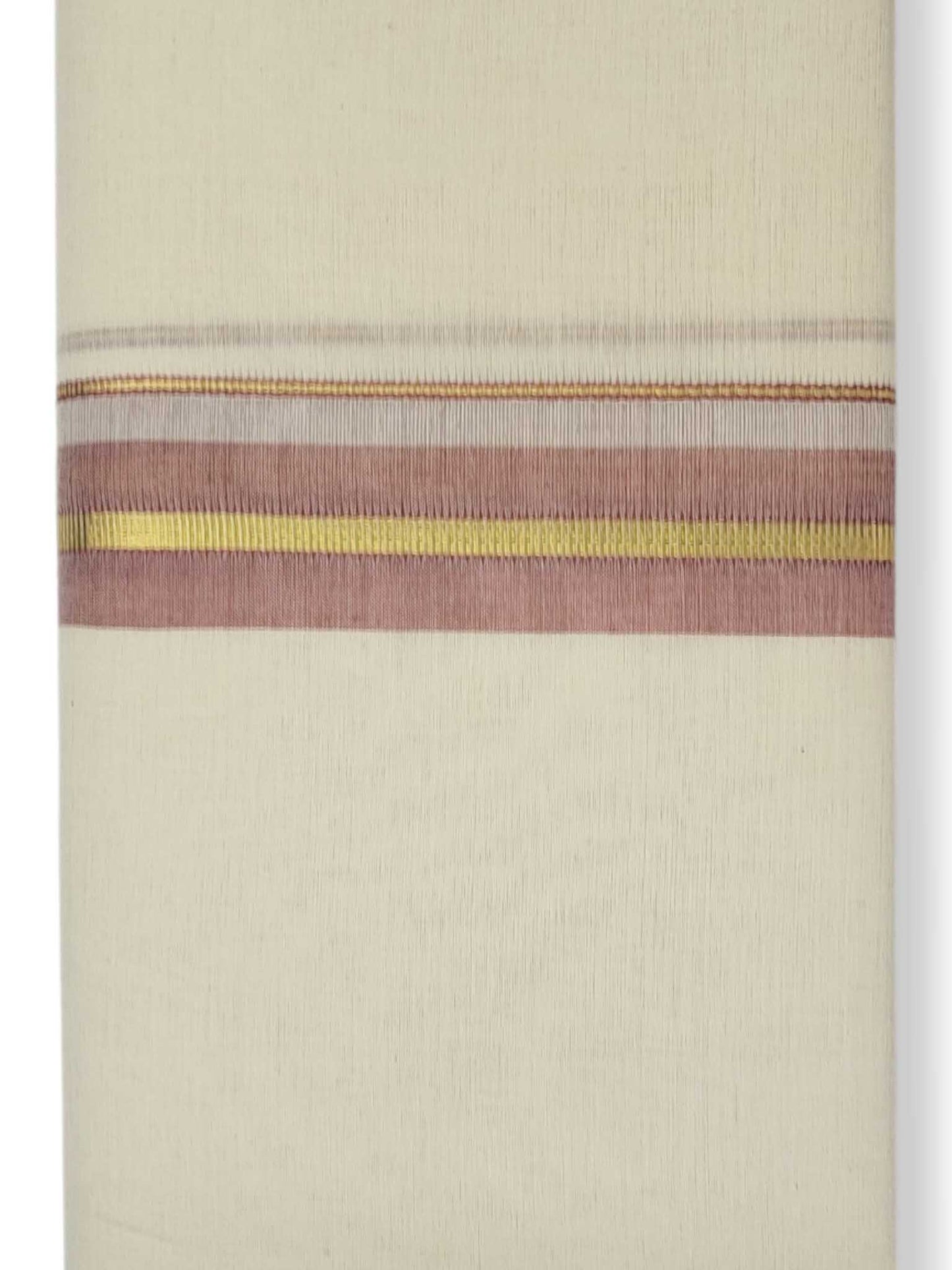 Kerala Balaramapuram Pure Cotton Handloom Mundu/Dhoti