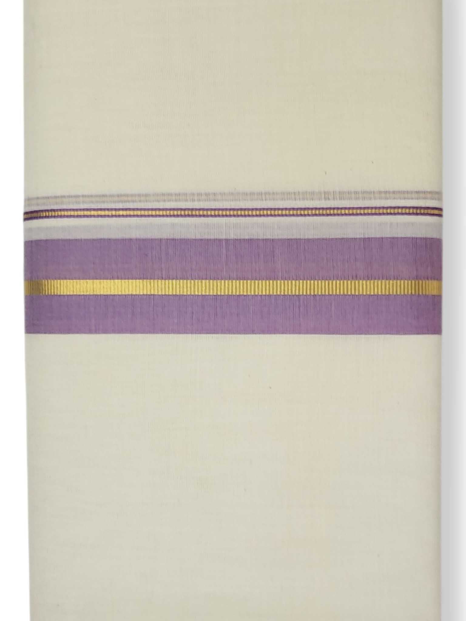 Kerala Balaramapuram Pure Cotton Handloom Mundu/Dhoti