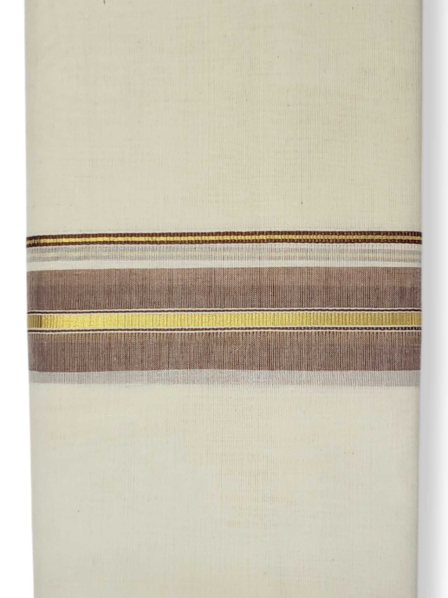 Kerala Balaramapuram Pure Cotton Handloom Mundu/Dhoti