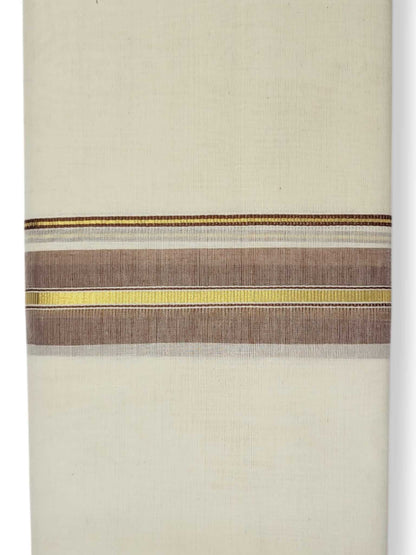 Kerala Balaramapuram Pure Cotton Handloom Mundu/Dhoti