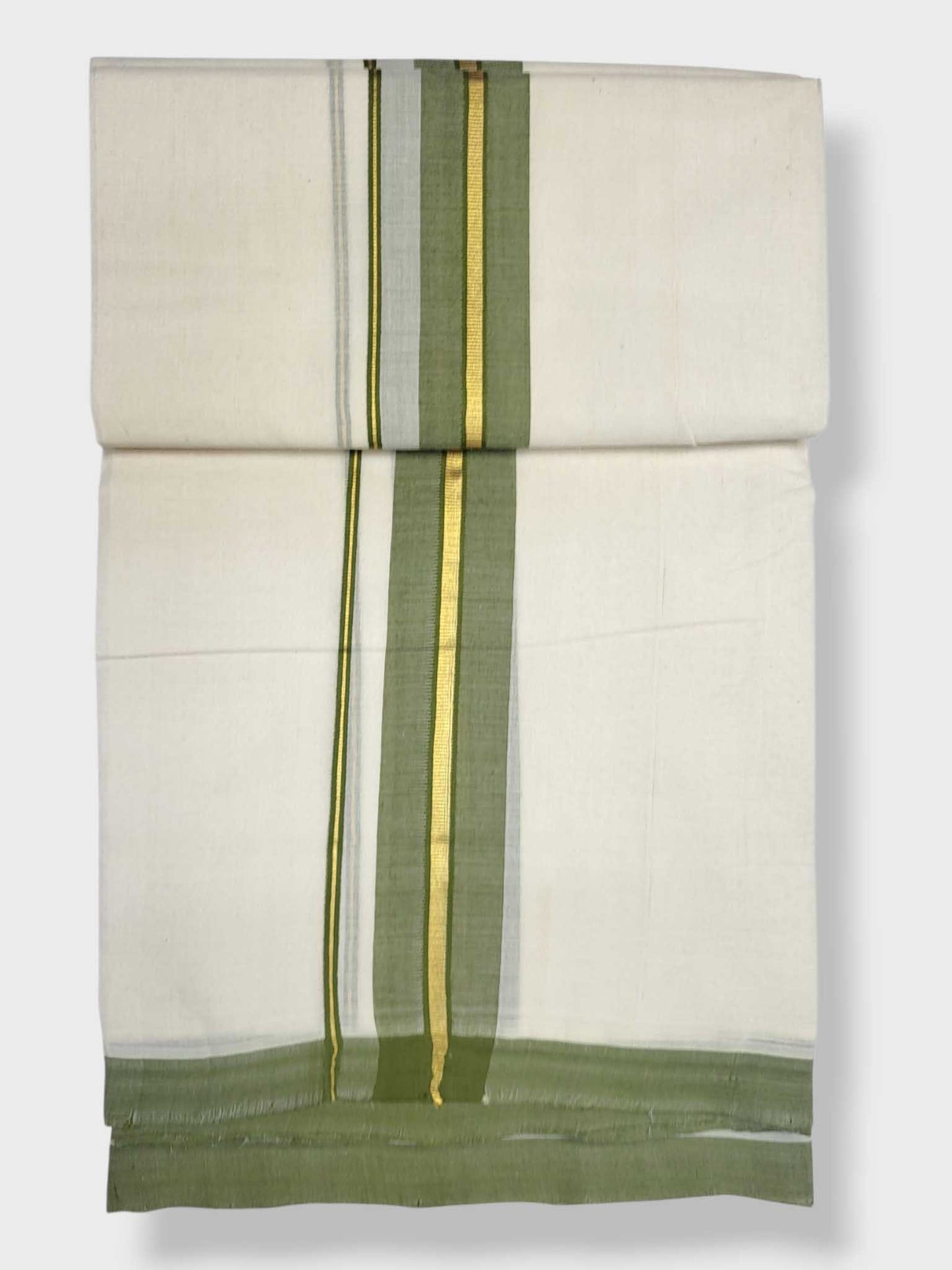 Kerala Balaramapuram Pure Cotton Handloom Mundu/Dhoti