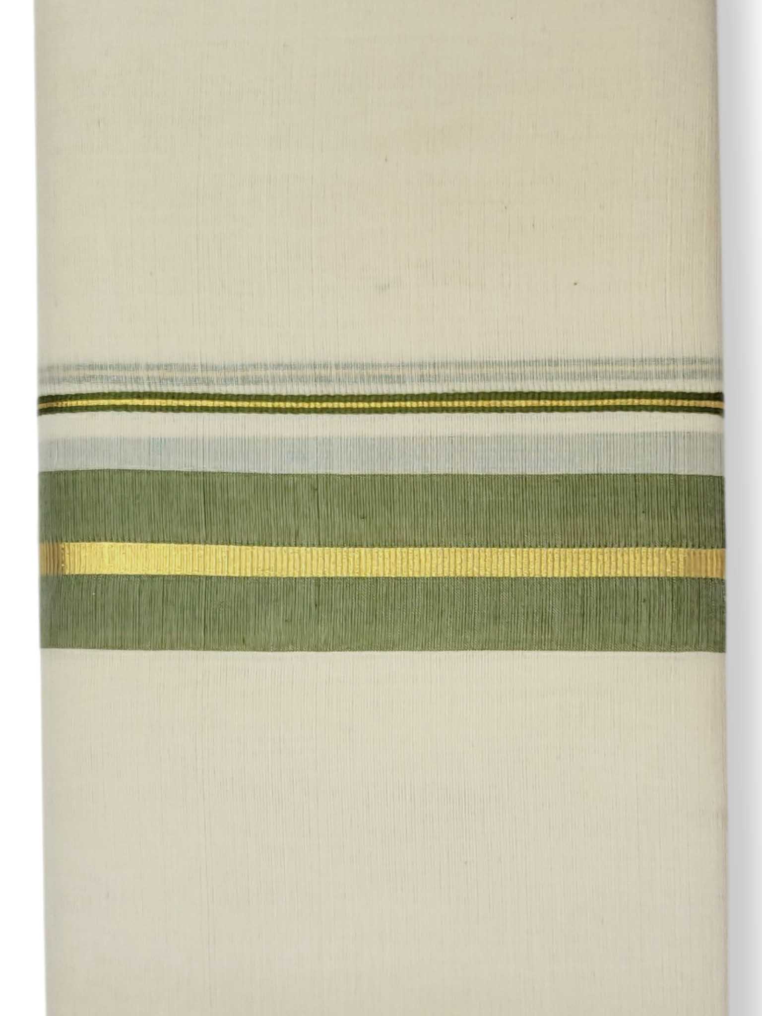 Kerala Balaramapuram Pure Cotton Handloom Mundu/Dhoti