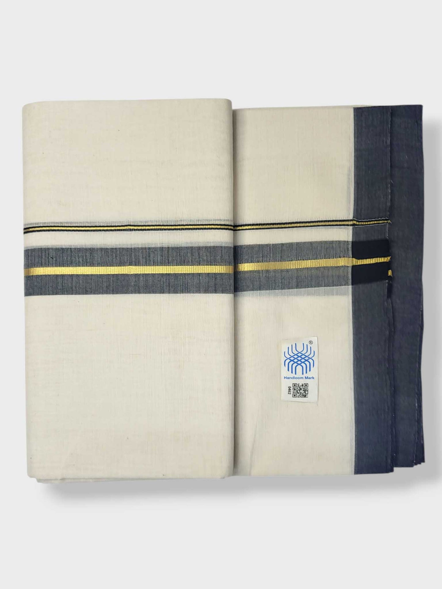 Kerala Balaramapuram Pure Cotton Handloom Mundu/Dhoti