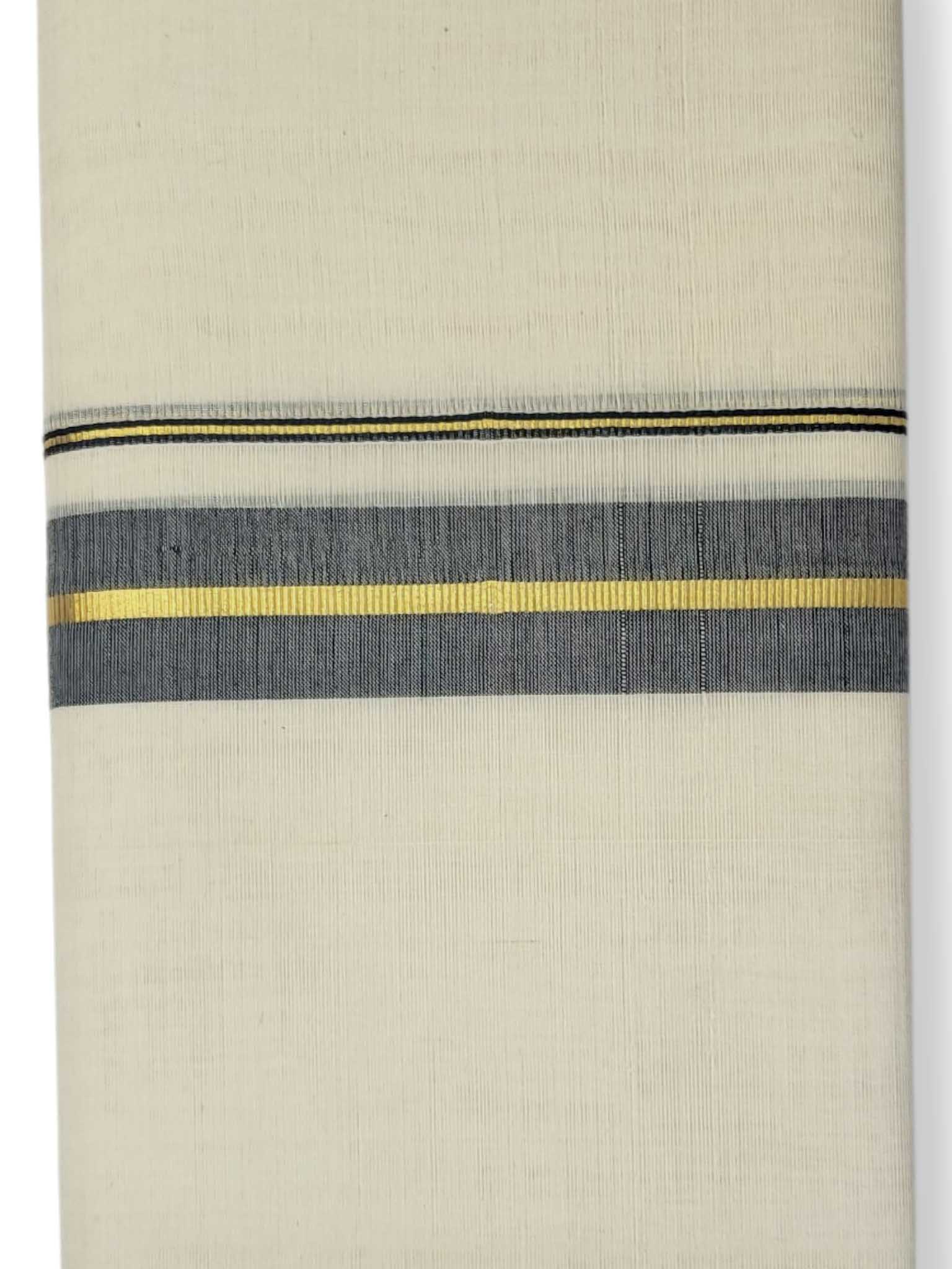 Kerala Balaramapuram Pure Cotton Handloom Mundu/Dhoti