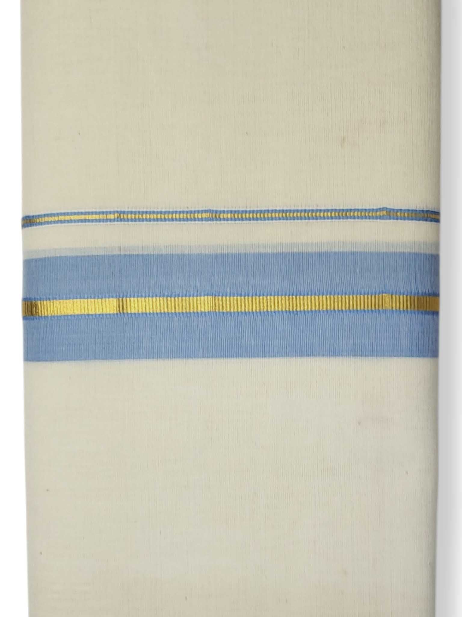 Kerala Balaramapuram Pure Cotton Handloom Mundu/Dhoti