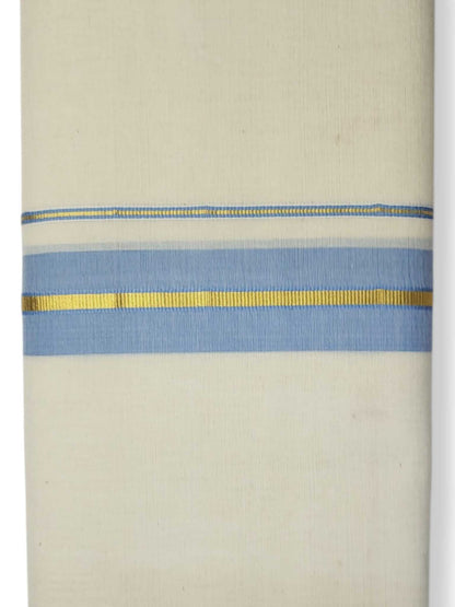 Kerala Balaramapuram Pure Cotton Handloom Mundu/Dhoti