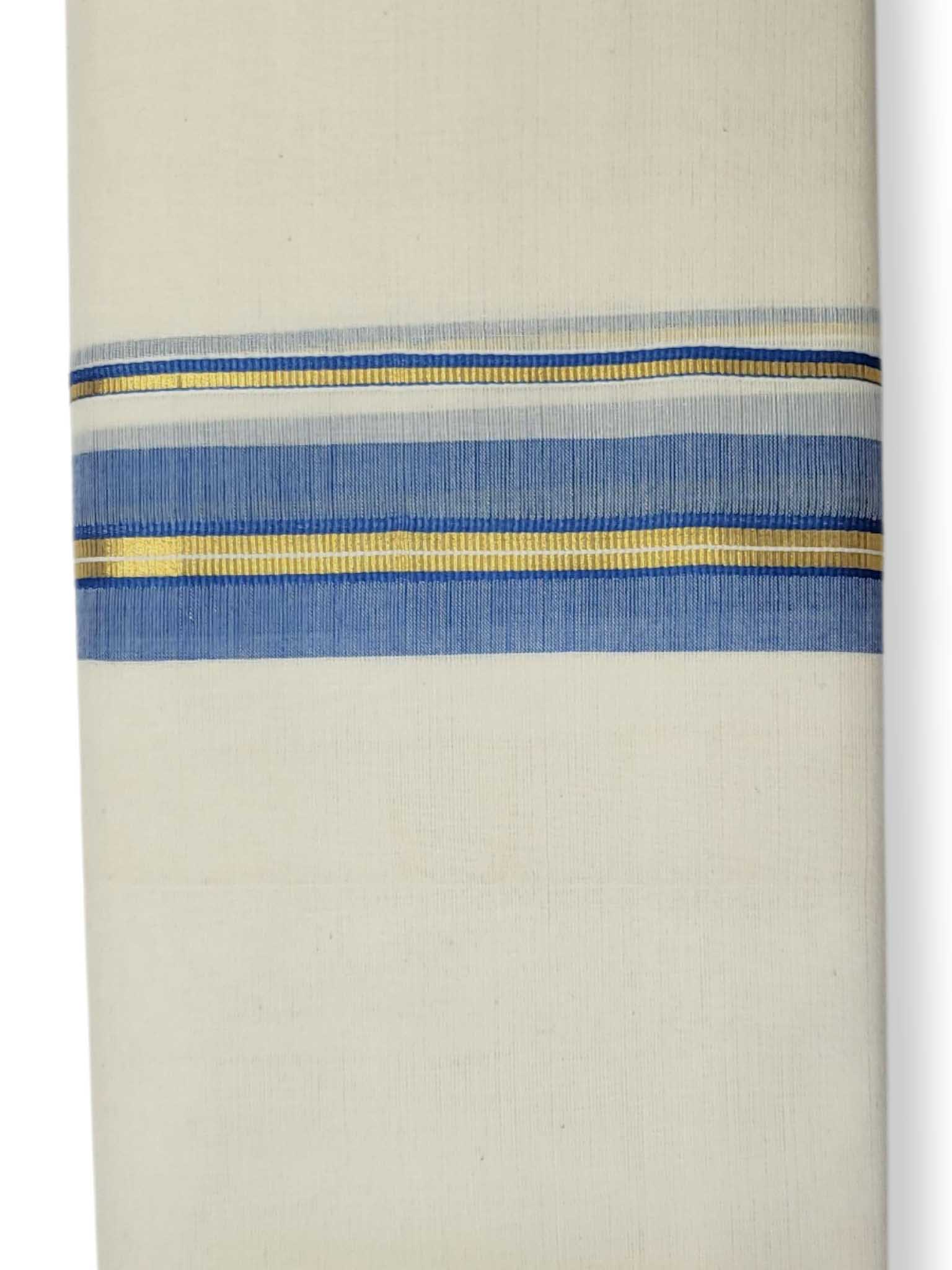 Kerala Balaramapuram Pure Cotton Handloom Mundu/Dhoti