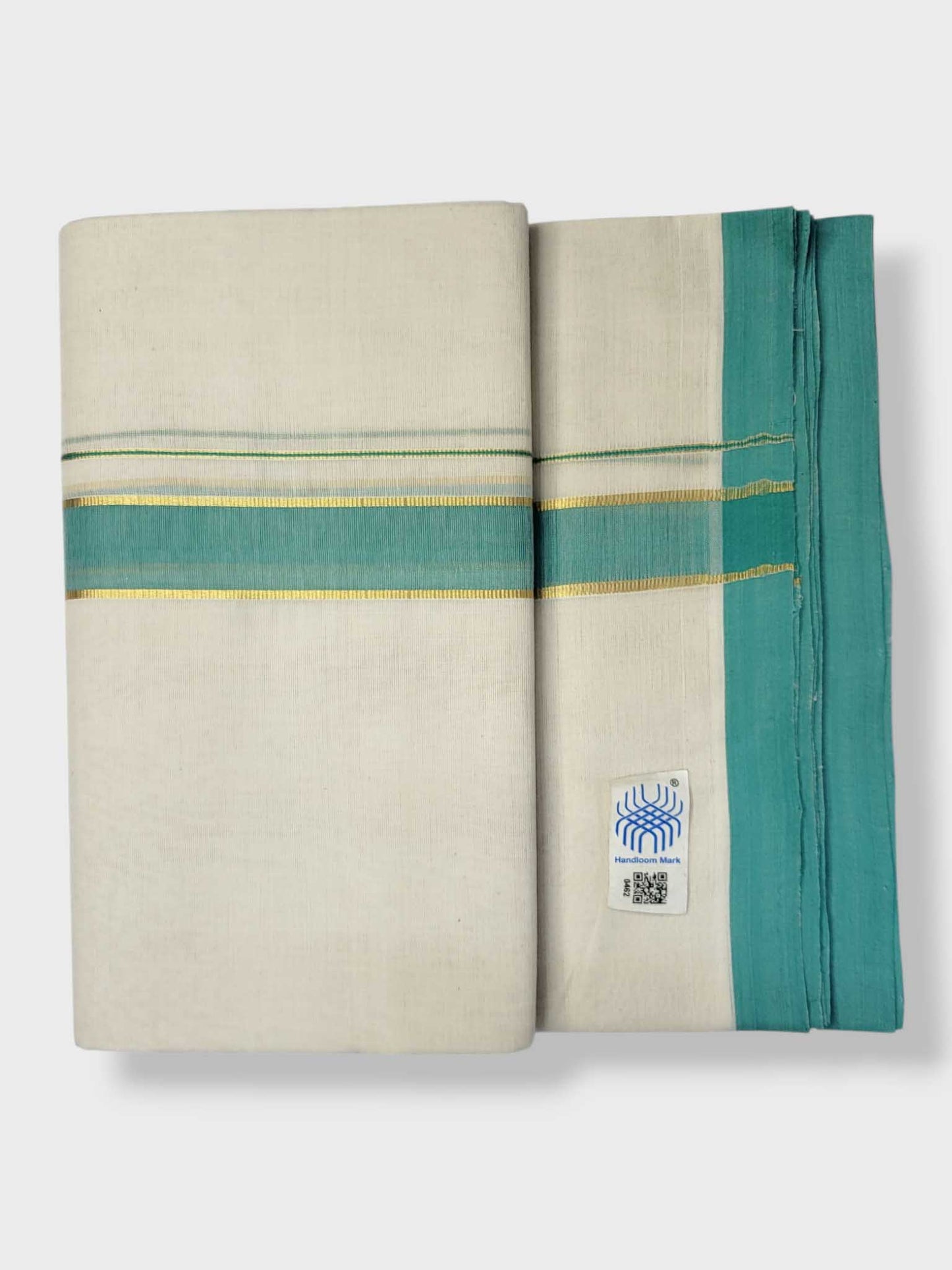 Kerala Balaramapuram Pure Cotton Handloom Mundu/Dhoti