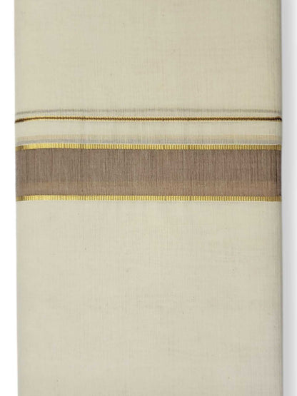 Kerala Balaramapuram Pure Cotton Handloom Mundu/Dhoti