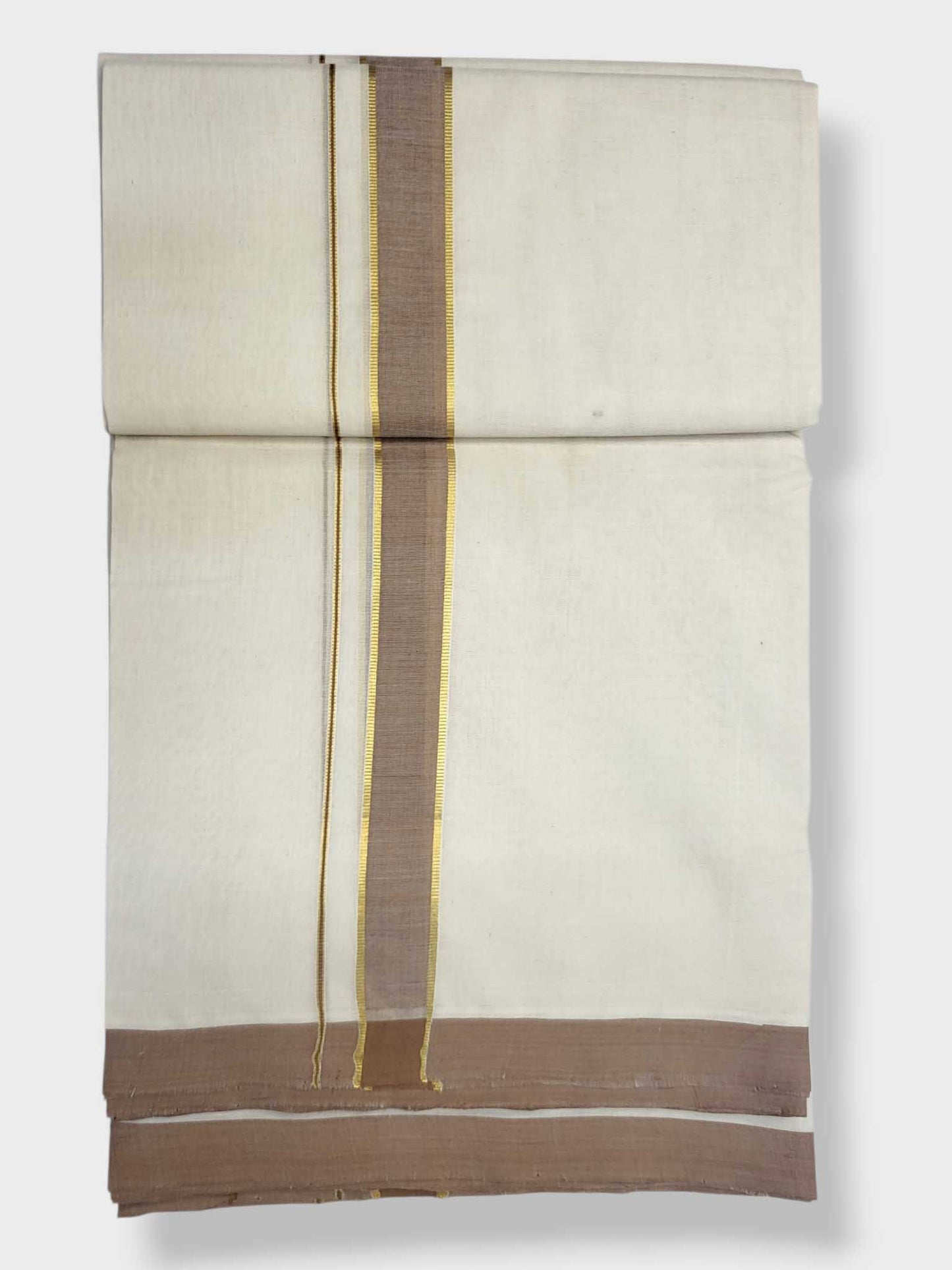 Kerala Balaramapuram Pure Cotton Handloom Mundu/Dhoti