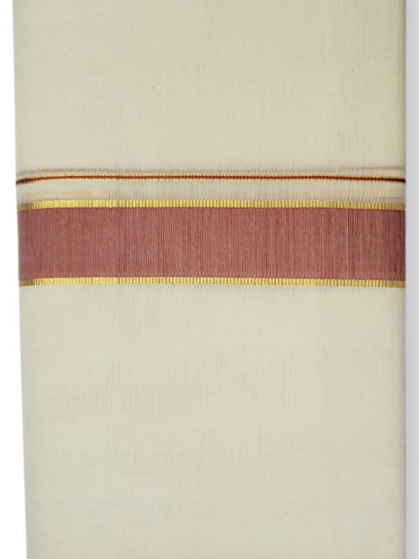Kerala Balaramapuram Pure Cotton Handloom Mundu/Dhoti