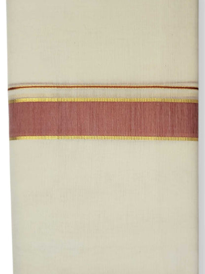 Kerala Balaramapuram Pure Cotton Handloom Mundu/Dhoti