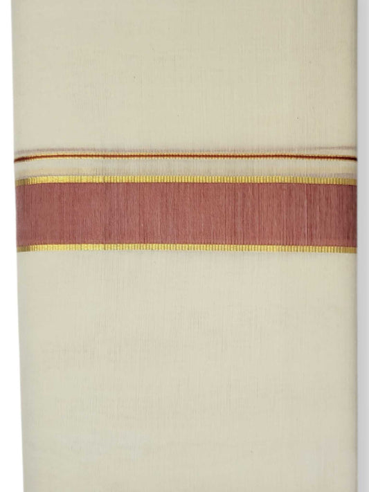 Kerala Balaramapuram Pure Cotton Handloom Mundu/Dhoti