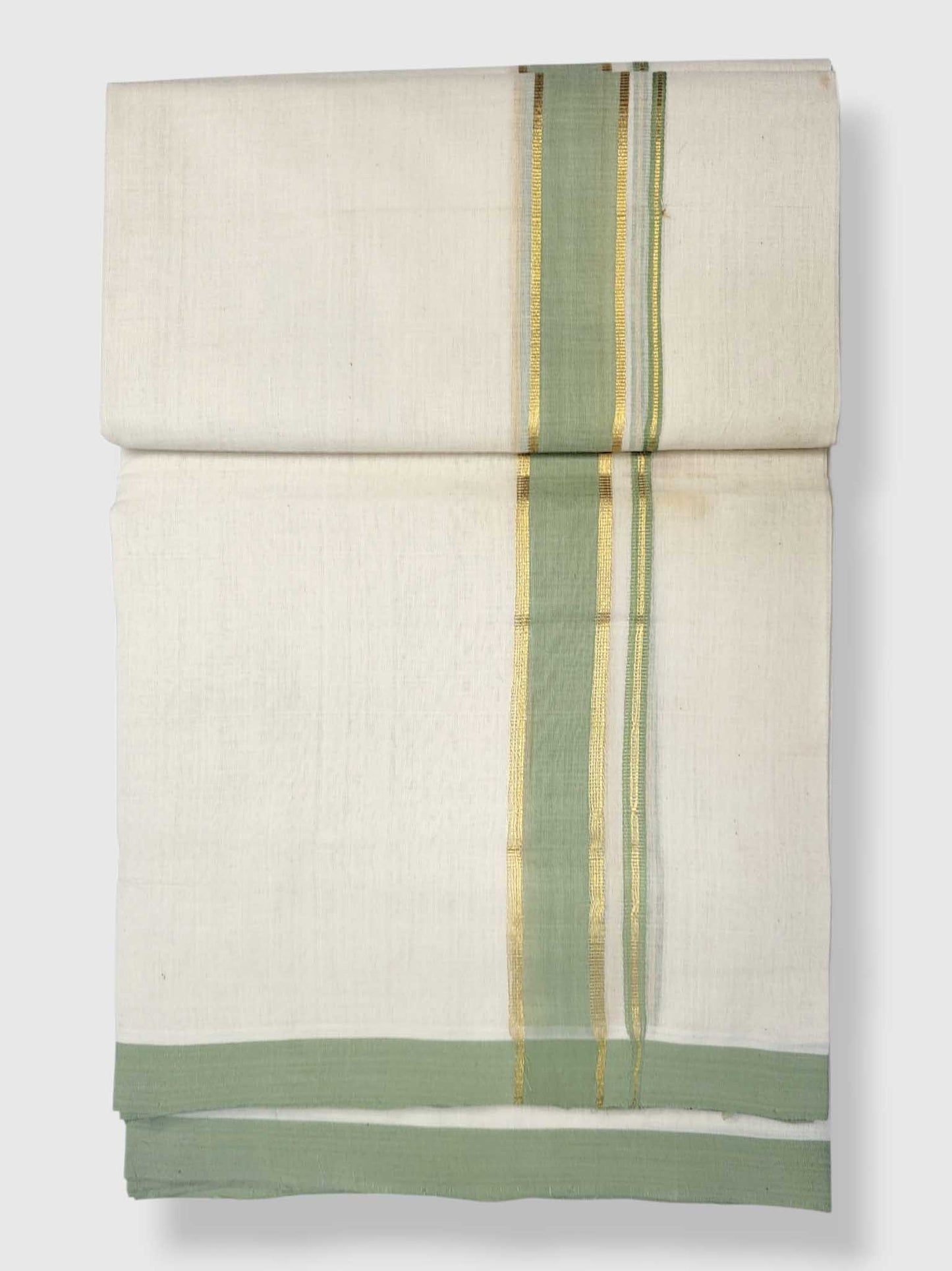 Kerala Balaramapuram Pure Cotton Handloom Mundu/Dhoti