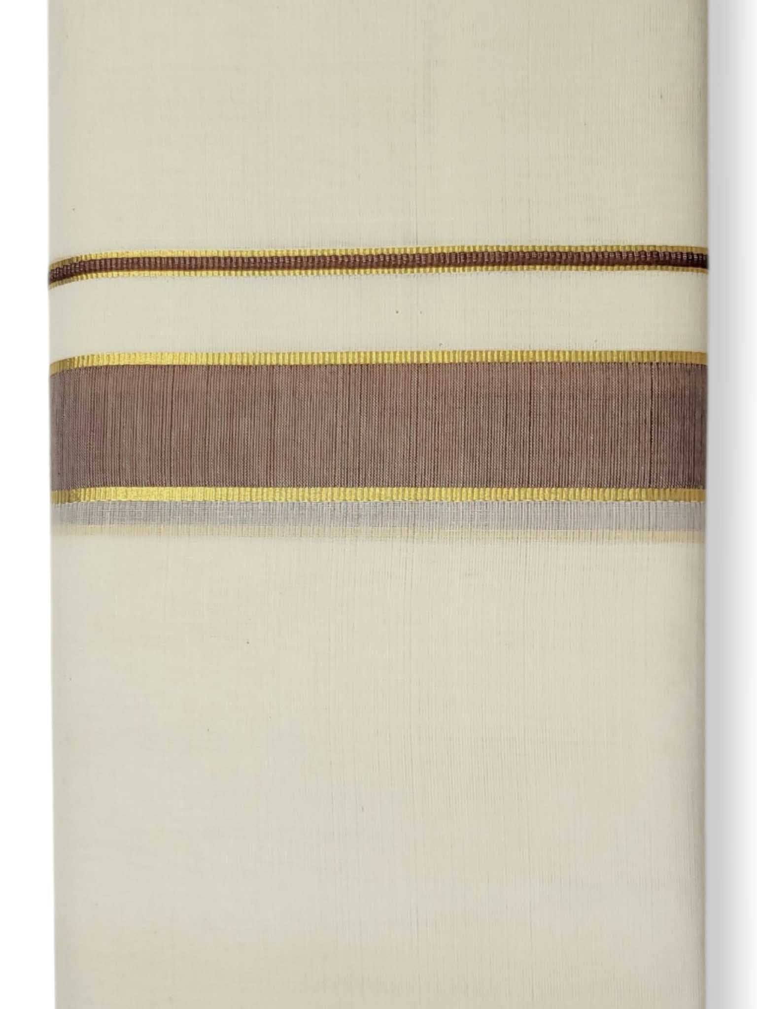 Kerala Balaramapuram Pure Cotton Handloom Mundu/Dhoti