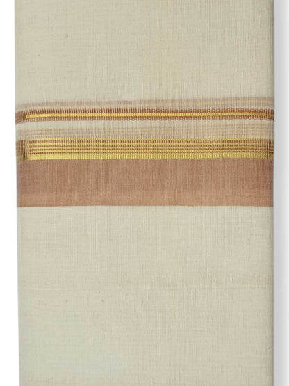 Kerala Balaramapuram Pure Cotton Handloom Mundu/Dhoti
