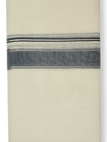 Kerala Balaramapuram Pure Cotton Handloom Mundu/Dhoti