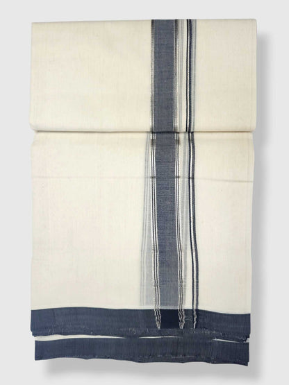 Kerala Balaramapuram Pure Cotton Handloom Mundu/Dhoti