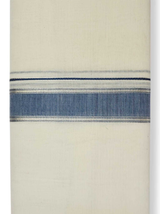 Kerala Balaramapuram Pure Cotton Handloom Mundu/Dhoti