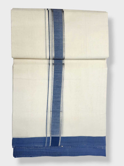Kerala Balaramapuram Pure Cotton Handloom Mundu/Dhoti