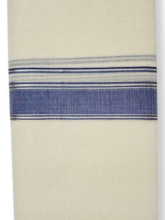 Kerala Balaramapuram Pure Cotton Handloom Mundu/Dhoti