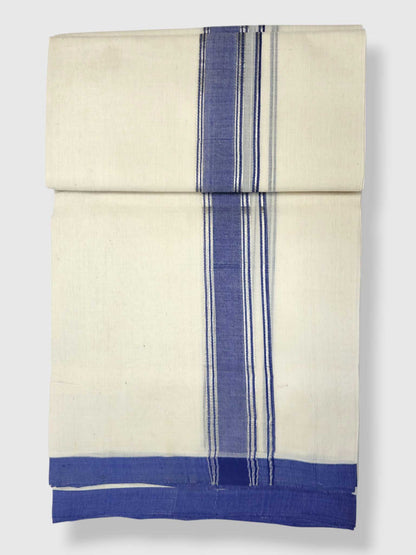 Kerala Balaramapuram Pure Cotton Handloom Mundu/Dhoti