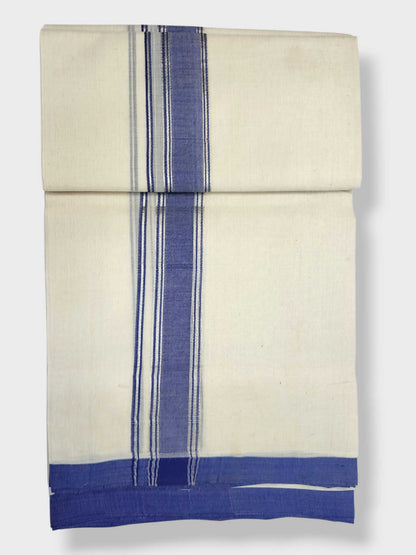 Kerala Balaramapuram Pure Cotton Handloom Mundu/Dhoti