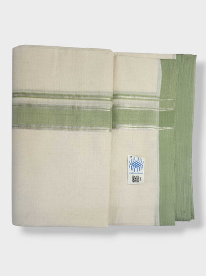 Kerala Balaramapuram Pure Cotton Handloom Mundu/Dhoti