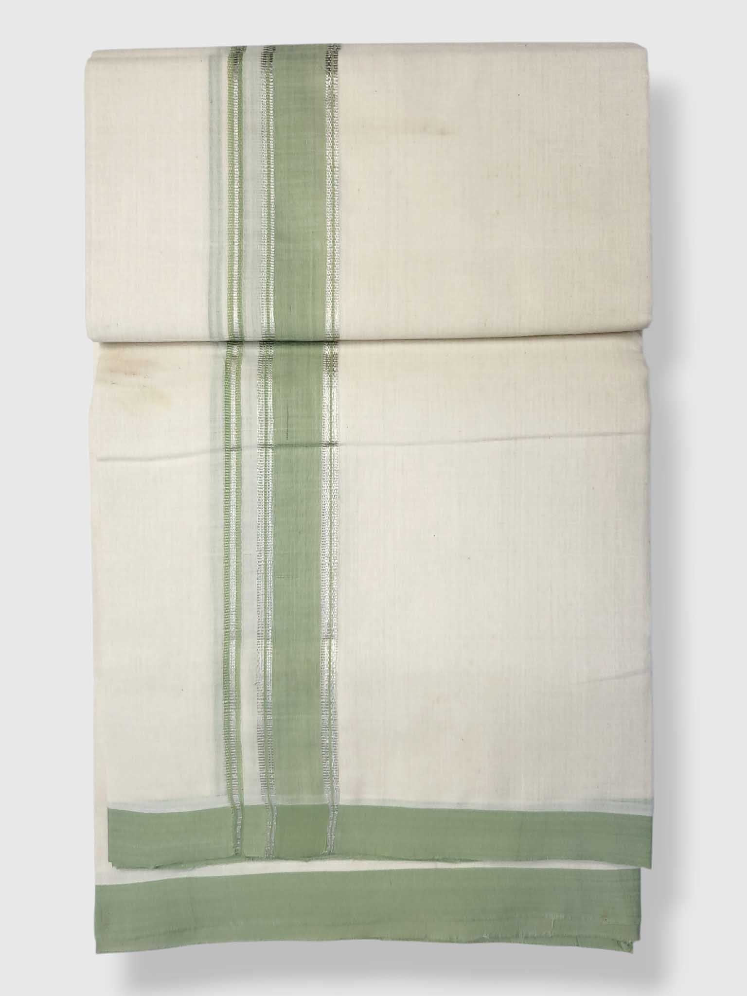 Kerala Balaramapuram Pure Cotton Handloom Mundu/Dhoti