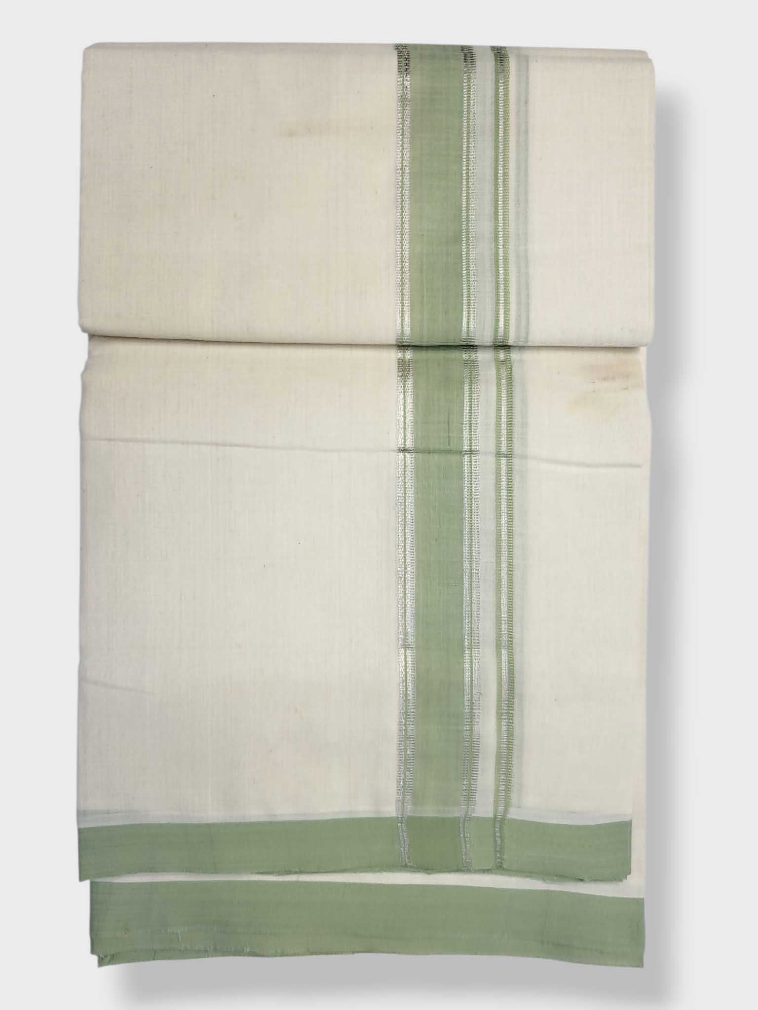 Kerala Balaramapuram Pure Cotton Handloom Mundu/Dhoti