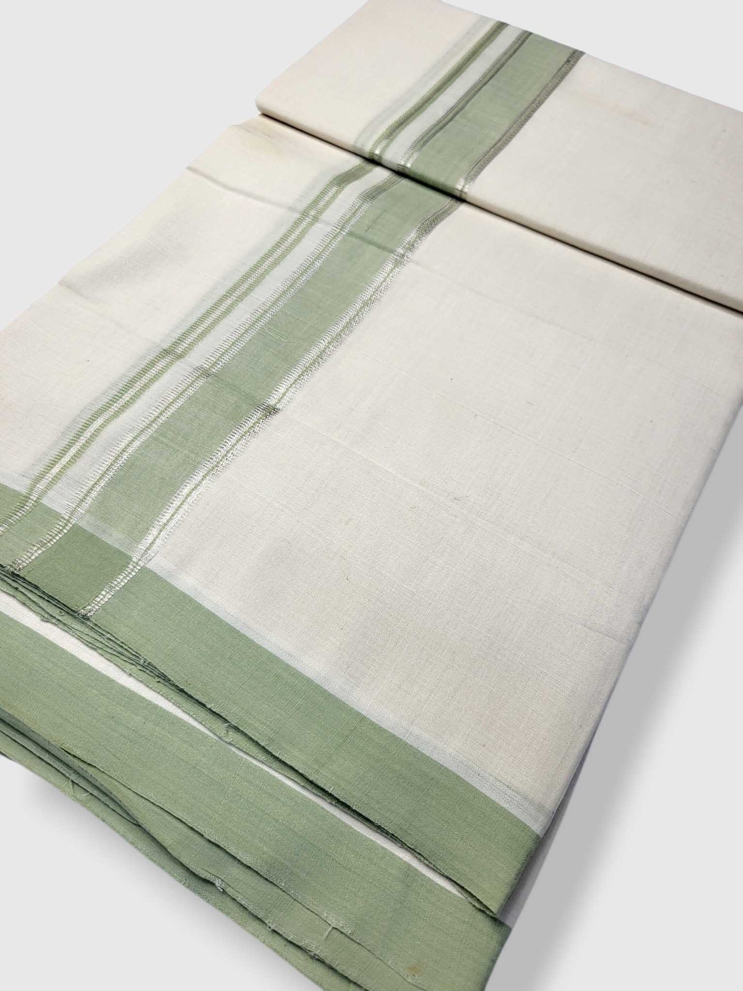 Kerala Balaramapuram Pure Cotton Handloom Mundu/Dhoti